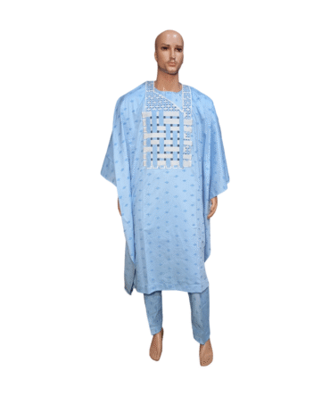 Light Blue Agbada