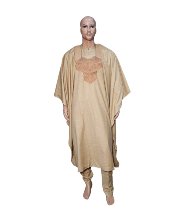 Brown Agbada