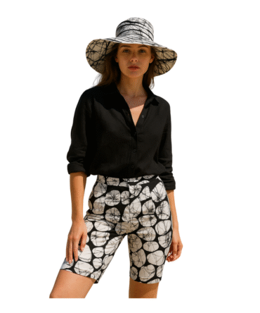 Black and White Ankara Knicker