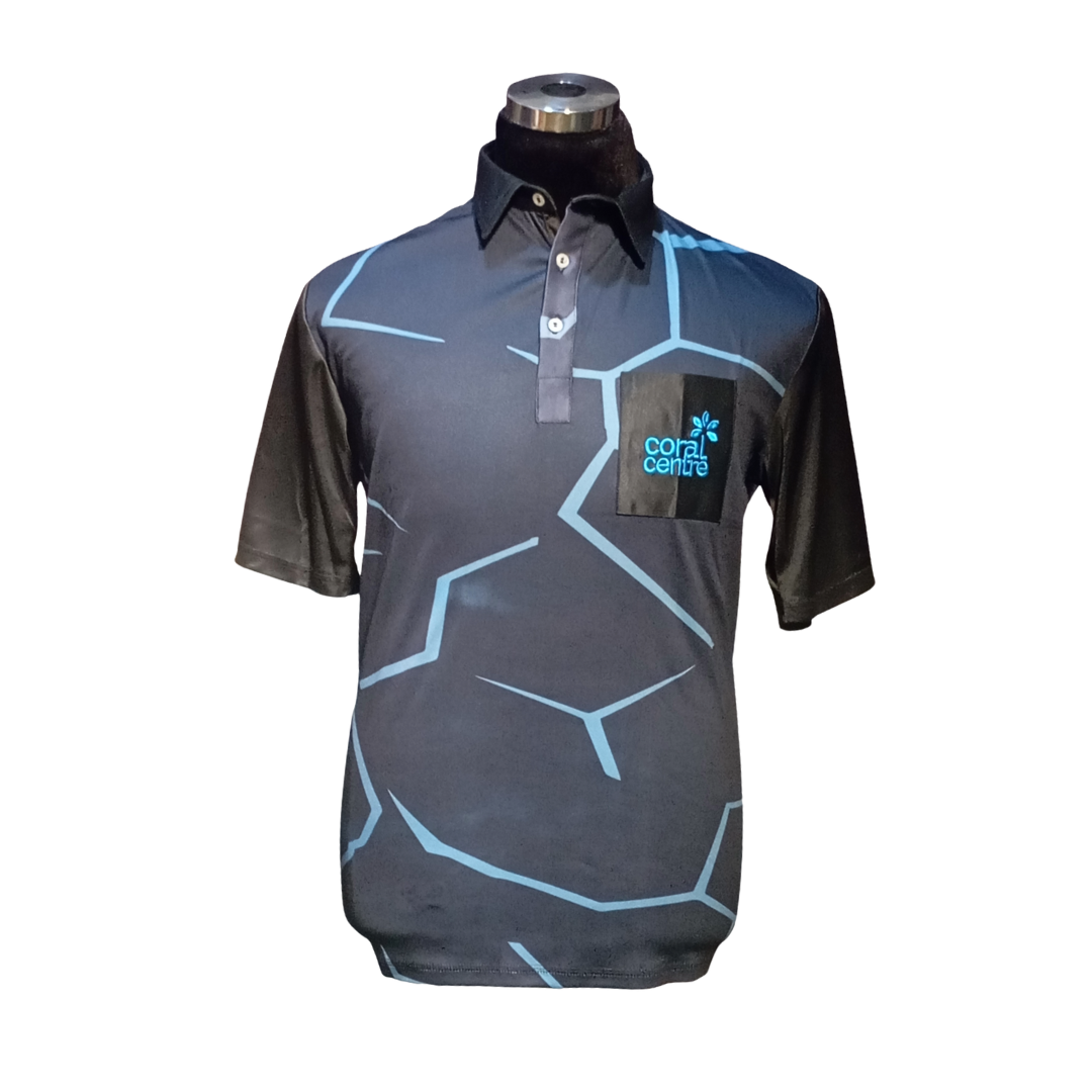 Coral Centre Custom Polo Shirt