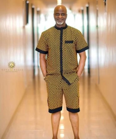 Men Ankara Top & Knicker