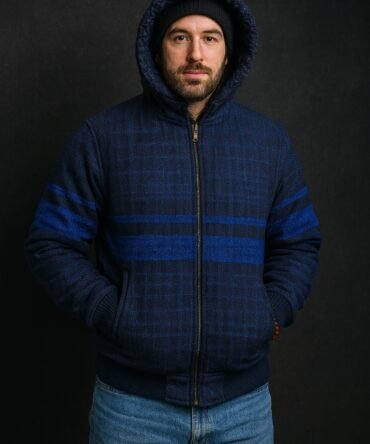 Men Hoody Aso-Oke Winter Jacket I