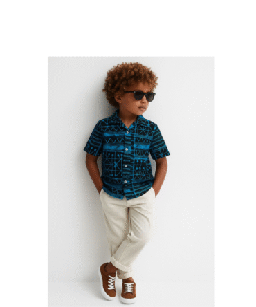 Boys Short Sleeve Shirt & Chinos