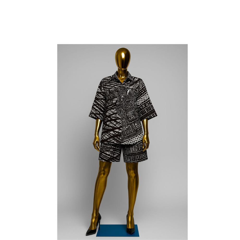 Ankara Shirt & Shorts